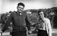 Laura and Carl Hubbs, December 1946
