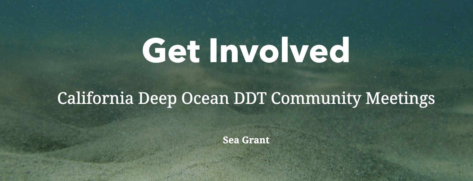 link to Sea Grant Community Mtg Info