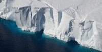 The front of Antarctica's Getz Ice Shelf. Photo: Jeremy Harbeck/NASA