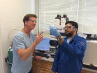 Scripps scientists Bradley Moore and Vinayak Agarwal