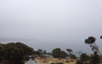May gray along the coast of La Jolla