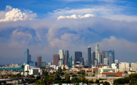 Fire bears down on Los Angeles. Photo: ekash/istockphoto