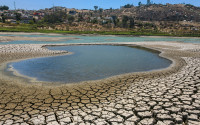 A drying lake near Ensenada, Mexico, 2019. Photo: Photo Beto/istockphoto