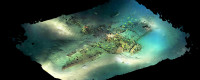 Crashed World War II aircraft 330 feet deep off Hawaii created from high-resolution video data from R/V Petrel ROV