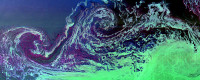 Image of ocean eddies. Image: NASA/JPL