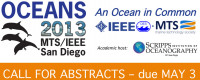 Banner for the OCEANS'13 Conference