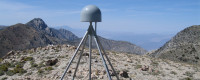 GPS station in the Inyo Mountains