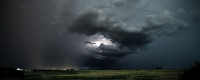 A thunderstorm rolls through Omaha, Neb., September 2013. Photo: Rich Carstensen