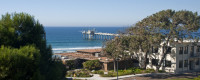 The Scripps campus and the pier in the background.
