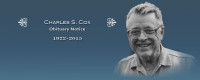 Charles Cox obituary
