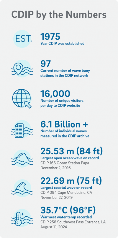 CDIP by the Numbers graphic