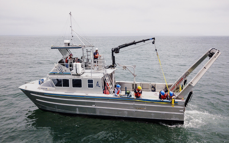 research vessel work