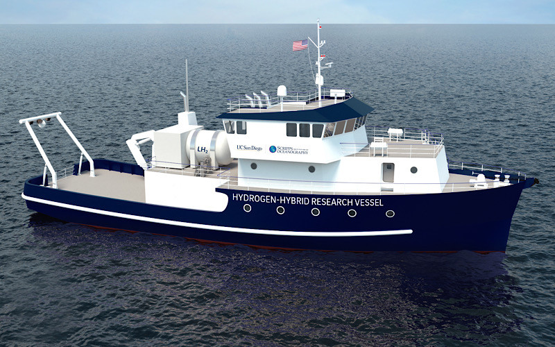 Hydrogen-Hybrid research vessel