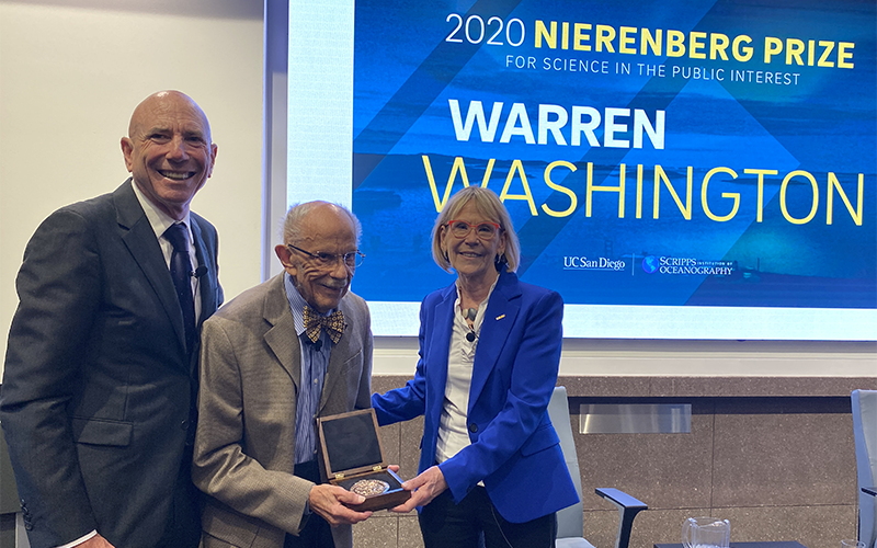 Nierenberg Prize Awarded to Distinguished Atmospheric Scientist Warren Washington