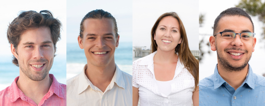 SURF Program Q&A with Scripps PhD students Derek Grimes, Kiefer Forsch, Angelica Rodriguez, and Ivan Moreno