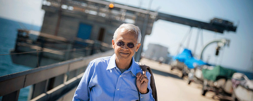 Scripps researcher V. Ramanathan seeks to bring climate change solutions to a global audience with 